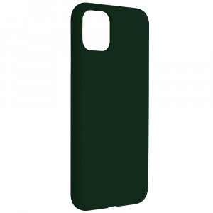 Husa telefon iPhone 11 Pro Max - Techsuit Soft Edge Silicone - Dark Green - Img 2