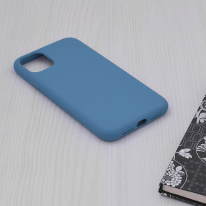 Husa telefon iPhone 11 Pro Max - Techsuit Soft Edge Silicone - Denim Blue - Img 4