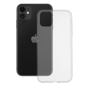 Husa telefon iPhone 11 - Techsuit Clear Silicone - Transparenta - Img 1