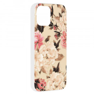 Husa telefon iPhone 12 / 12 Pro - Techsuit Marble Series - Mary Berry Nude - Img 2