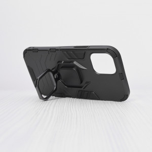 Husa telefon iPhone 12 mini - Techsuit Silicone Shield - Black - Img 2