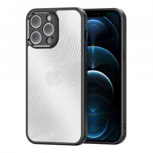 Husa telefon iPhone 12 Pro - Dux Ducis Aimo Series - Black - Img 1