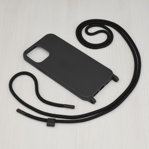 Husa telefon iPhone 12 Pro Max - Techsuit Crossbody Lanyard - Black - Img 2