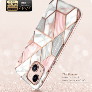 Husa telefon iPhone 13 - I-Blason Cosmo - Marble - Img 2