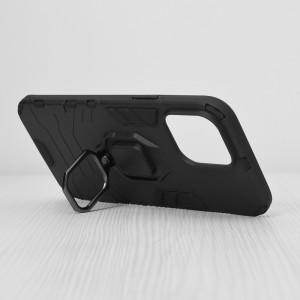 Husa telefon iPhone 13 Pro Max - Techsuit Silicone Shield - Black - Img 2