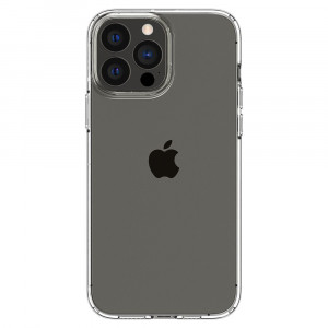 Husa telefon iPhone 13 Pro - Spigen Liquid Crystal - Clear - Img 2