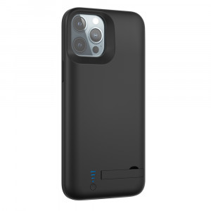 Husa telefon iPhone 14 Pro cu Baterie de 5000mAh - Techsuit Power Pro - Black - Img 2