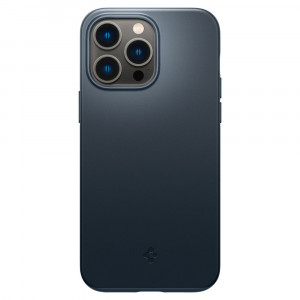 Husa telefon iPhone 14 Pro Max - Spigen Thin Fit - Metal Slate - Img 4