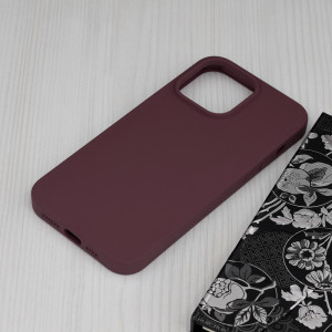 Husa telefon iPhone 14 Pro Max - Techsuit Soft Edge Silicone - Plum Violet - Img 3