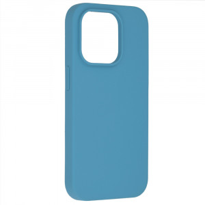 Husa telefon iPhone 14 Pro - Techsuit Soft Edge Silicone - Denim Blue - Img 2