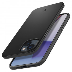 Husa telefon iPhone 14 - Spigen Thin Fit - Black - Img 3