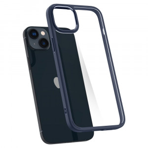 Husa telefon iPhone 14 - Spigen Ultra Hybrid - Navy Blue - Img 2