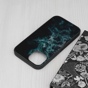 Husa telefon iPhone 14 - Techsuit Glaze Series - Blue Nebula - Img 4