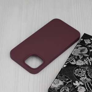 Husa telefon iPhone 14 - Techsuit Soft Edge Silicone - Plum Violet - Img 4