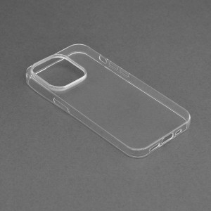 Husa telefon iPhone 15 Pro - Techsuit Clear Silicone - Transparent - Img 3
