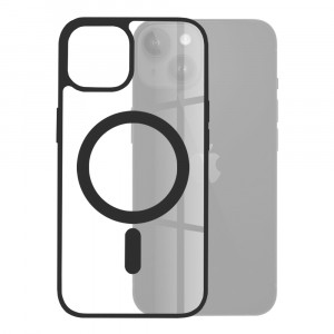 Husa telefon iPhone 15 - Techsuit MagSafe Pro - Black - Img 1