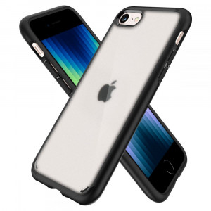Husa telefon iPhone 7 / 8 / SE 2 / SE 2020 / SE 2022 - Spigen Ultra Hybrid - Frost Black - Img 2