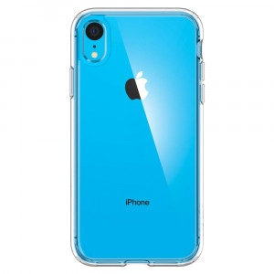 Husa telefon iPhone XR - Spigen Ultra Hybrid - Crystal Clear - Img 3