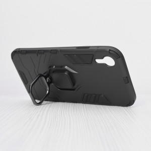 Husa telefon iPhone XR - Techsuit Silicone Shield - Black - Img 2