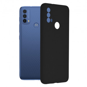Husa telefon Motorola Moto E40 / Moto E30 - Techsuit Soft Edge Silicone - Black - Img 1