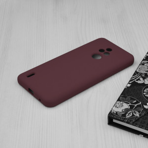 Husa telefon Motorola Moto E7 - Techsuit Soft Edge Silicone - Plum Violet - Img 3