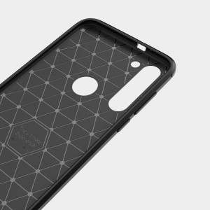 Husa telefon Motorola Moto G8 Power - Techsuit Carbon Silicone - Black - Img 3