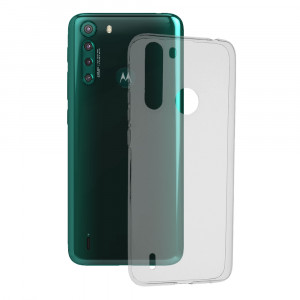 Husa telefon Motorola One Fusion - Techsuit Clear Silicone - Transparenta - Img 1