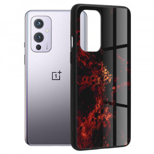 Husa telefon OnePlus 9 - Techsuit Glaze Series - Red Nebula - Img 1