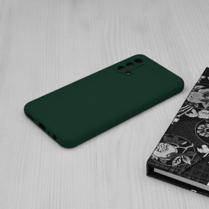 Husa telefon OnePlus Nord CE 5G - Techsuit Soft Edge Silicone - Dark Green - Img 4