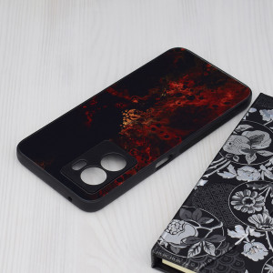 Husa telefon Oppo A77 - Techsuit Glaze Series - Red Nebula - Img 3