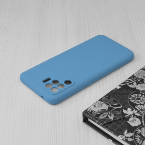 Husa telefon Oppo A94 4G / Reno5 Lite 4G - Techsuit Soft Edge Silicone - Denim Blue - Img 4