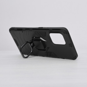Husa telefon Oppo Find X3 / Find X3 Pro - Techsuit Silicone Shield - Black - Img 3