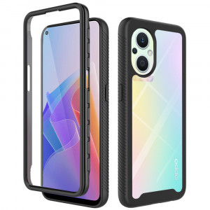 Husa telefon Oppo Reno7 Lite / Reno8 Lite / OnePlus Nord N20 5G + Folie - Techsuit Defense360 Pro - Black