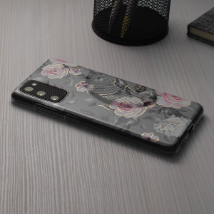 Husa telefon Oppo Reno7 Lite / Reno8 Lite / OnePlus Nord N20 5G - Techsuit Marble Series - Bloom of Ruth Gray - Img 4