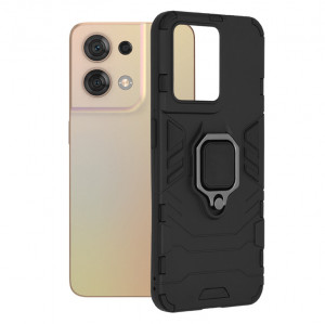 Husa telefon Oppo Reno8 - Techsuit Silicone Shield - Black - Img 1