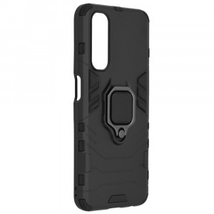 Husa telefon Realme 7 - Techsuit Silicone Shield - Negru - Img 4