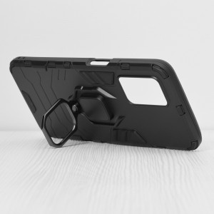 Husa telefon Realme 8 5G - Techsuit Silicone Shield - Black - Img 2
