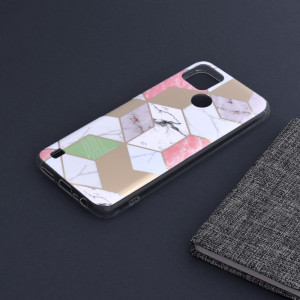 Husa telefon Realme C21Y / C25Y - Techsuit Marble Series - Purple Hex - Img 4