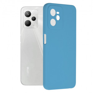 Husa telefon Realme C35 / Narzo 50A Prime - Techsuit Soft Edge Silicone - Denim Blue