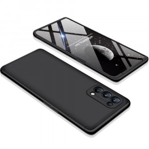 Husa telefon Reno 5 5G + Folie - GKK 360 - Black - Img 3
