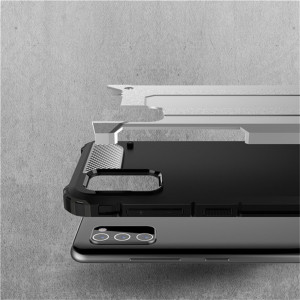 Husa telefon Samsung Galaxy A02s - Techsuit Hybrid Armor - Black - Img 2