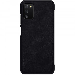 Husa telefon Samsung Galaxy A03s - Nillkin QIN Leather Case - Black