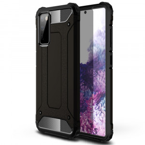 Husa telefon Samsung Galaxy A03s - Techsuit Hybrid Armor - Black - Img 1