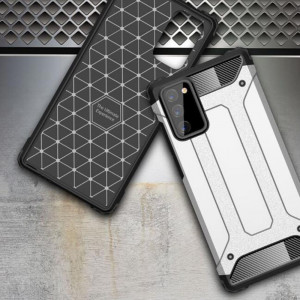 Husa telefon Samsung Galaxy A03s - Techsuit Hybrid Armor - Black - Img 3