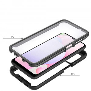 Husa telefon Samsung Galaxy A13 4G / A13 5G / A04s + Folie - Techsuit Defense360 Pro - Black - Img 4