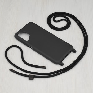 Husa telefon Samsung Galaxy A13 4G - Techsuit Crossbody Lanyard - Black - Img 2