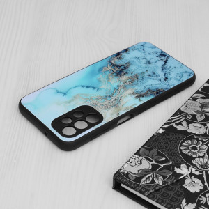 Husa telefon Samsung Galaxy A13 4G - Techsuit Glaze Series - Blue Ocean - Img 3