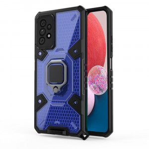 Husa telefon Samsung Galaxy A13 4G - Techsuit Honeycomb Armor - Blue - Img 3