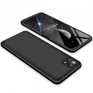 Husa telefon Samsung Galaxy A22 5G + Folie - GKK 360 - Black - Img 3