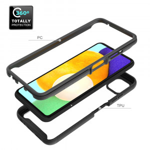Husa telefon Samsung Galaxy A22 5G + Folie - Techsuit Defense360 Pro - Black - Img 2